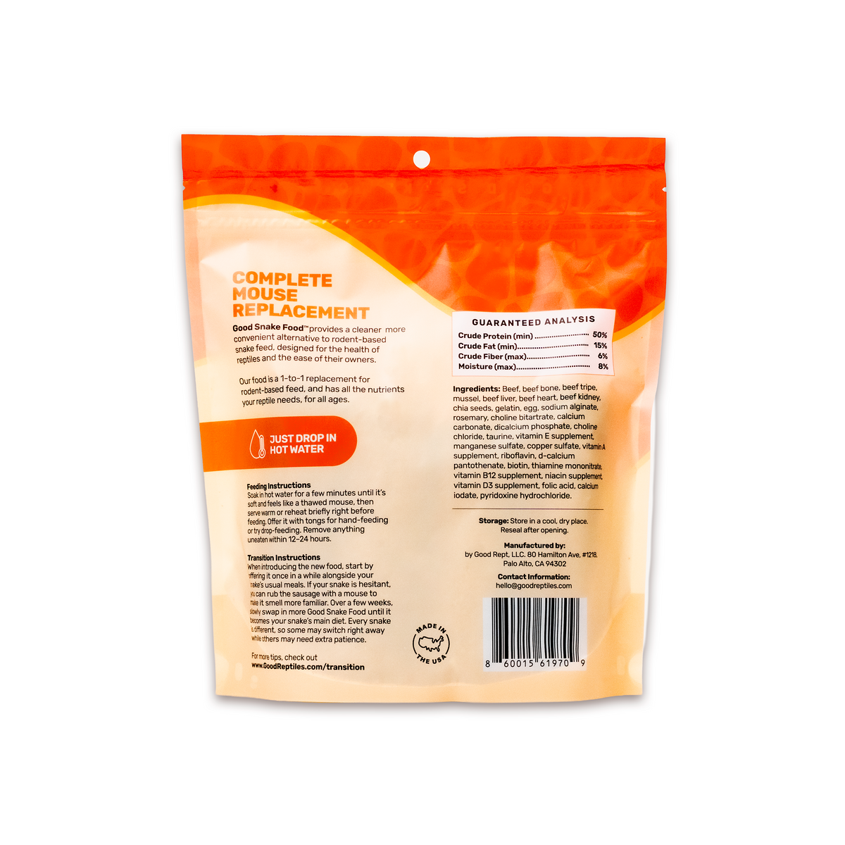 NEW Good Snake Food - XL Size (4 Count)