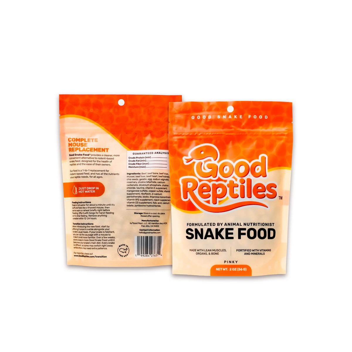 NEW Good Snake Food - Pinky Size