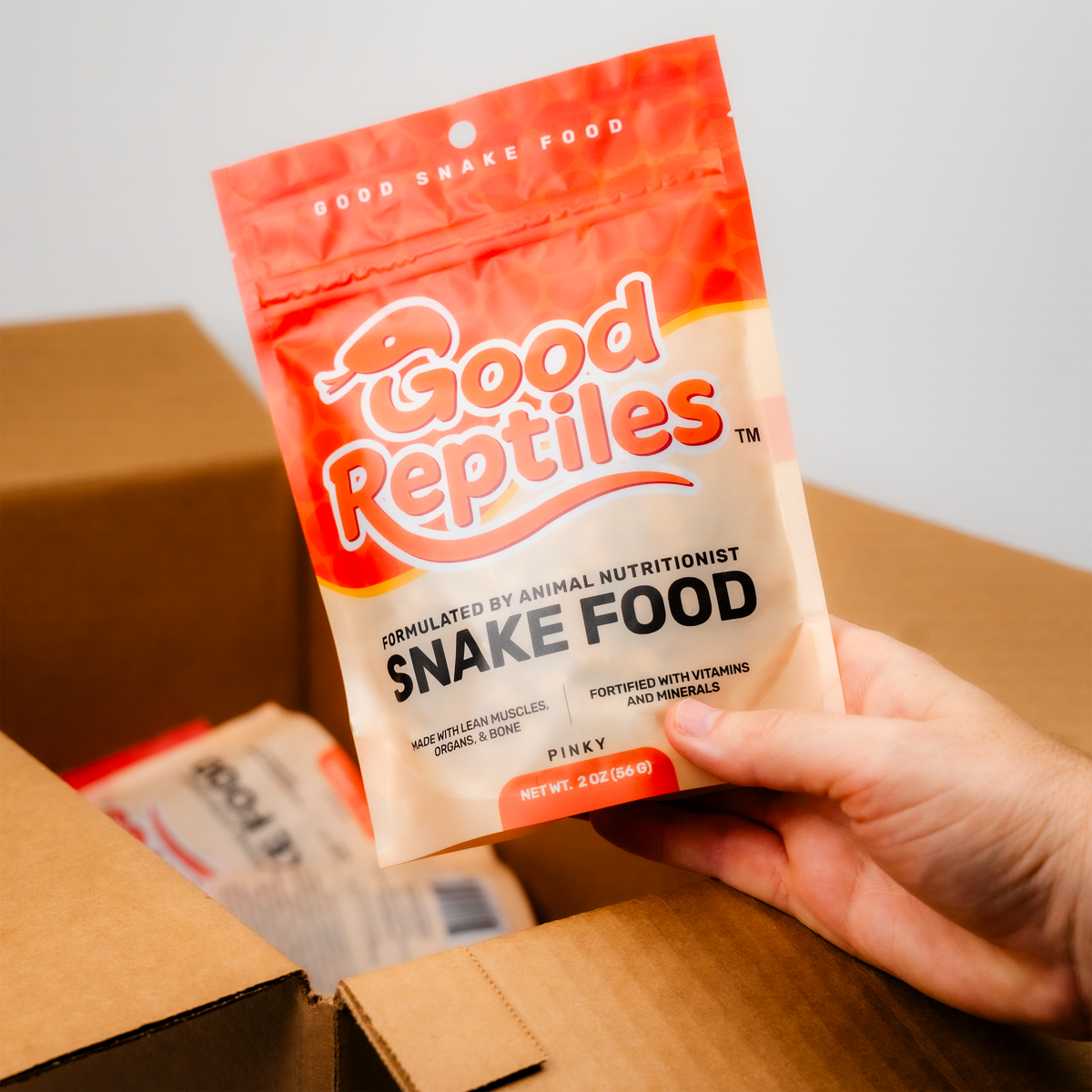 NEW Good Snake Food - Pinky Size